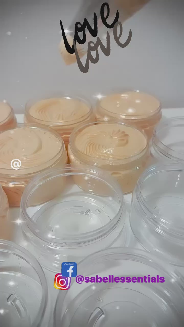 Load video: Packaging Shimmering Body Butter